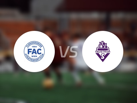 【奥乙】FAC维也纳vs奥地利萨尔斯堡比赛结果：FAC维也纳(1-2)奥地利萨尔斯堡比分战报(2025年08月24日)