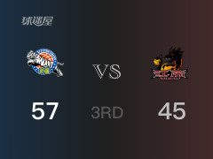  新疆以57-45領(lǐng)先江蘇，結(jié)束三節(jié) 