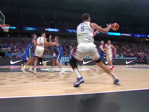 約維奇vs愛沙尼亞集錦 18分4籃板6助攻內外兼修串聯(lián)全隊