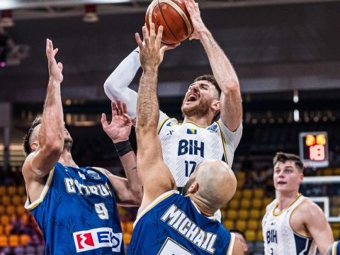 波黑91-64塞浦路斯 努爾基奇18分助波黑大勝塞浦路斯