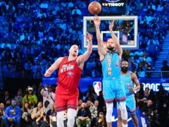 美記：2026年NBA全明星賽的賽制將迎來(lái)重大調(diào)整，美國(guó)隊(duì)與世界隊(duì)同場(chǎng)競(jìng)技