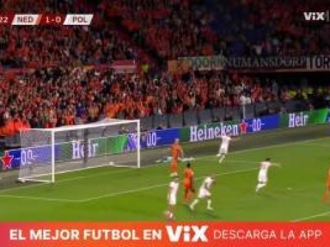 [進(jìn)球視頻] 荷蘭1-1遭波蘭扳平！維拉鐵閘卡什爆射世界波破門！