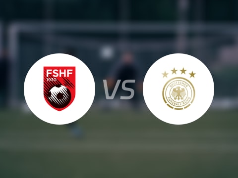【国际友谊】阿尔巴尼亚U21vs德国U21比赛结果:阿尔巴尼亚U21(0-2)德国U21比分战报(2025年09月06日)