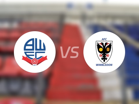 【英甲】博尔顿vsAFC温布尔登比赛结果:博尔顿(3-0)AFC温布尔登比分战报(2025年09月06日)