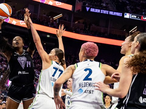 明尼苏达山猫78-72金州瓦尔基里 科利尔20+5率领山猫战胜女武神