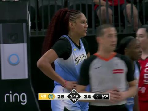 WNBA常規(guī)賽：芝加哥天空vs拉斯維加斯王牌中文解說全場回放