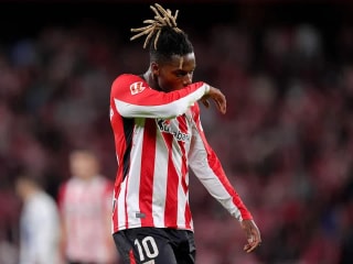 毕尔巴鄂竞技公布尼科·威廉姆斯伤情,或将缺席与阿森纳的比赛