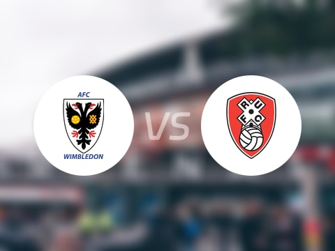【英甲】AFC温布尔登vs罗瑟汉姆比赛结果：AFC温布尔登(2-1)罗瑟汉姆比分战报(2025年09月13日)
