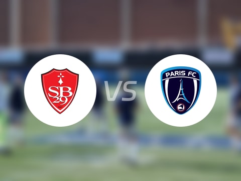【法甲】布雷斯特vs巴黎FC比賽結(jié)果：布雷斯特(1-2)巴黎FC比分戰(zhàn)報(bào)(2025年09月14日)