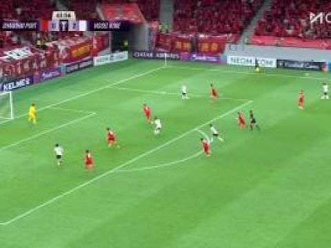 [進(jìn)球視頻]打崩了！后防遭戲耍，神戶下底橫傳輕松破門！海港0-3落后神戶