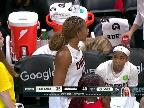 WNBA季后赛:亚特兰大梦想vs印第安纳狂热第3节中文解说回放