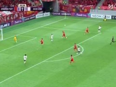 [進(jìn)球視頻]海港后點(diǎn)無人盯防，對手輕松破門！海港0-2落后神戶
