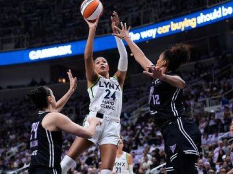 [腾讯集锦]WNBA季后赛首轮G2 明尼苏达山猫75 - 74金州女武神 全场集锦