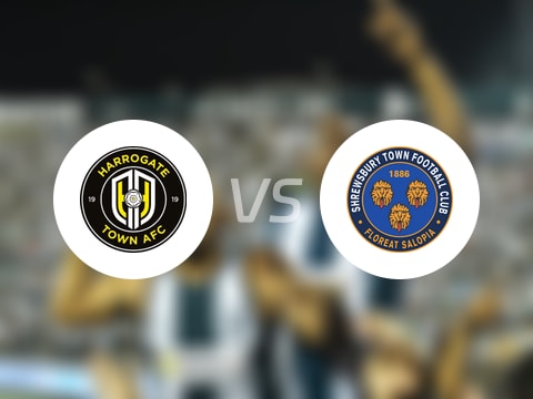 【英乙】哈洛賈特vs什魯斯伯里比賽結(jié)果：哈洛賈特(2-0)什魯斯伯里比分戰(zhàn)報(bào)(2025年09月20日) 