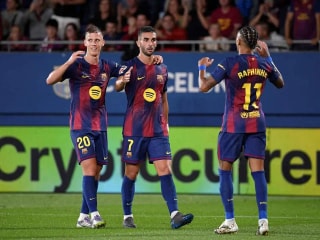 巴塞罗那击败赫塔菲,继续在西甲联赛中追赶领头羊皇家马德里