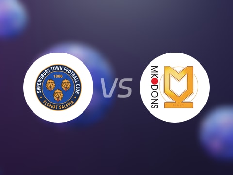 【英乙】什鲁斯伯里vs米尔顿凯恩斯比赛结果：什鲁斯伯里(1-2)米尔顿凯恩斯比分战报(2025年09月27日)
