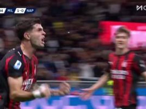 [进球视频] 米兰2-0那不勒斯！帕夫推进传中福法纳助攻！普利西奇劲射破门！