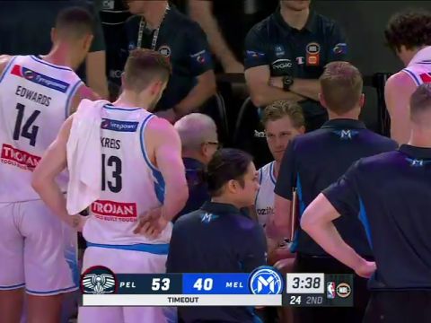 NBA季前赛:墨尔本联vs鹈鹕英文原声全场回放