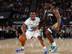NBA回放全场录像高清：季前赛鹈鹕vs墨尔本联队（10月3日）普尔11+4+4