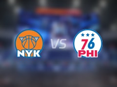 NBA季前赛尼克斯vs76人全场高清中文录像回放(2025年10月04日)
