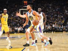 NBA回放全场录像高清：季前赛湖人vs勇士（10月6日）库里14分