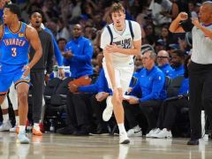 NBA季前赛战报：独行侠拒绝32分逆转 状元10分中规中矩 拉塞尔首秀仅3中1