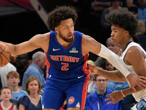 活塞128-112灰熊 坎宁安半场20分率领活塞完成大逆转