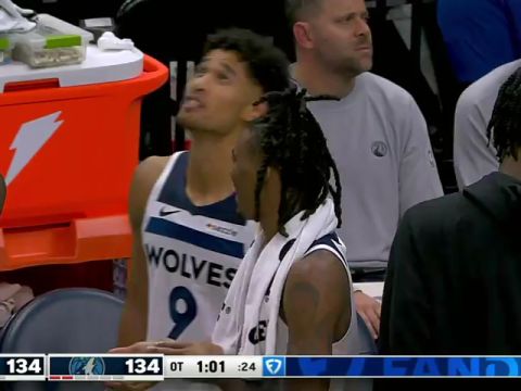 NBA季前赛：步行者vs森林狼加时一中文解说回放