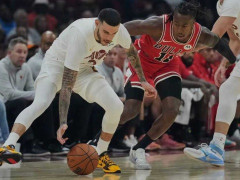 NBA回放全场录像高清：季前赛公牛vs骑士（10月8日）河村勇辉3+3+5