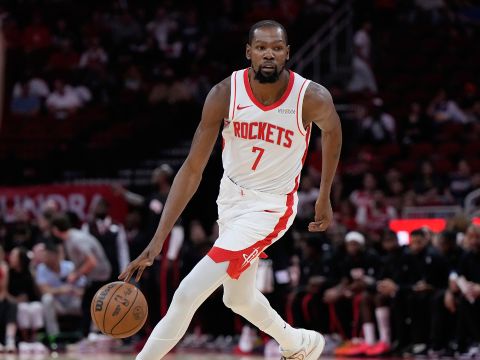 杜兰特vs爵士集锦 高效拿到20分完成火箭生涯首秀