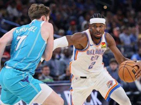 [腾讯全场集锦]🏀季前赛-亚历山大16+5 鲍尔15+5 乔19分 雷霆击败黄蜂