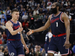 NBA季前赛广州龙狮vs快船首发名单出炉!哈登、博格达、伦纳德、小琼斯、祖巴茨