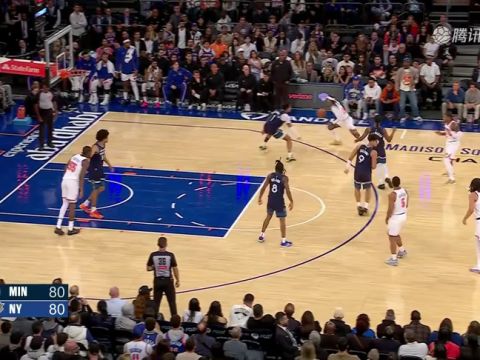 森林狼vs尼克斯第4节中文解说回放