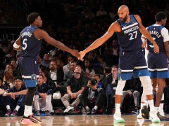 NBA回放全场录像高清:季前赛森林狼vs尼克斯(10月10日)华子17分