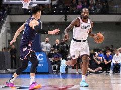 NBA回放全场录像高清：季前赛广州vs快船（10月10日）伦纳德半场18分