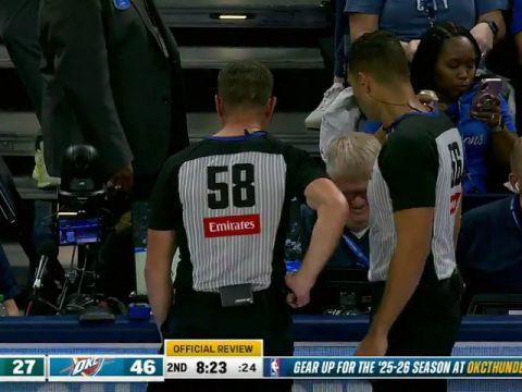 NBA季前赛:黄蜂vs雷霆第2节中文解说回放