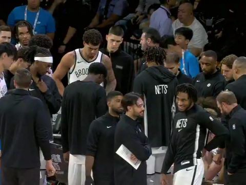 NBA季前赛:太阳vs篮网加时赛一英文原声回放