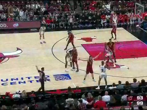 NBA季前赛:骑士vs公牛第4节中文解说回放