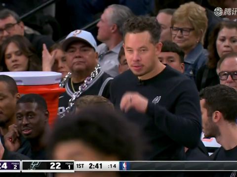 NBA季前赛:爵士vs马刺中文解说全场回放