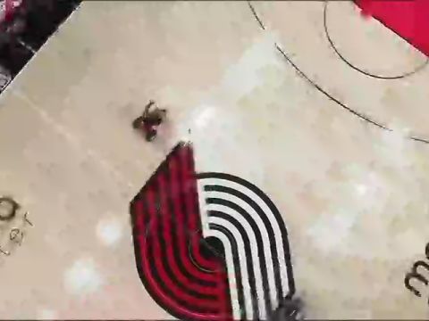 NBA季前赛:国王vs开拓者英文原声全场回放
