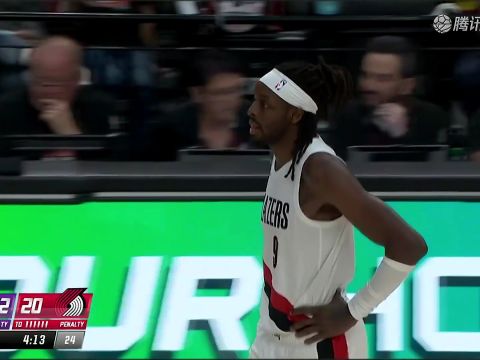 NBA季前赛:国王vs开拓者二路皓篮球解说全场回放