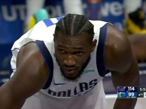 NBA季前赛：黄蜂vs独行侠第4节英文原声回放