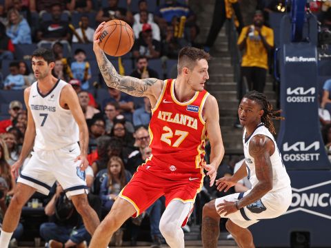 老鹰122-116灰熊 老鹰6人得分上双战胜灰熊拿到季前赛首胜