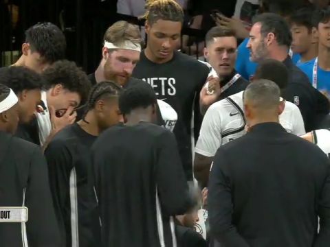 NBA中国赛：篮网vs太阳第4节英文原声回放