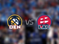 掘金vs快船全场录像回放-NBA季前赛(2025年10月13日)