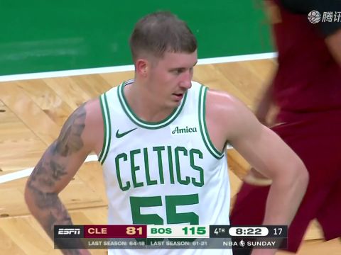 NBA季前赛：骑士vs凯尔特人中文解说全场回放