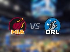 NBA季前赛：热火vs魔术录像回放(2025年10月13日)