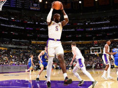 NBA回放全场录像高清：季前赛勇士vs湖人（10月13日）艾顿砍下14+8+5