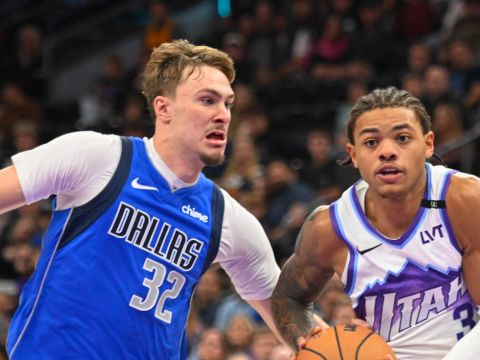 弗拉格vs爵士集锦 全场拿下11分7篮板投篮13中3手感不佳