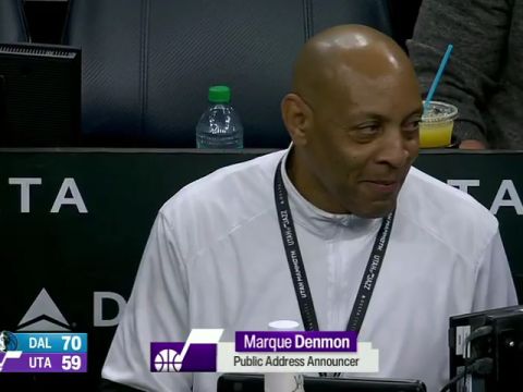 NBA季前赛：独行侠vs爵士第3节英文原声回放